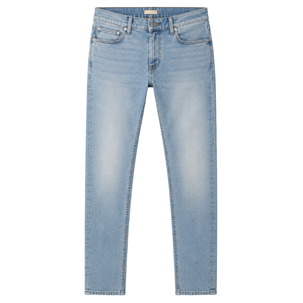Light Wash Slim Fit Jeans | Zeppitron