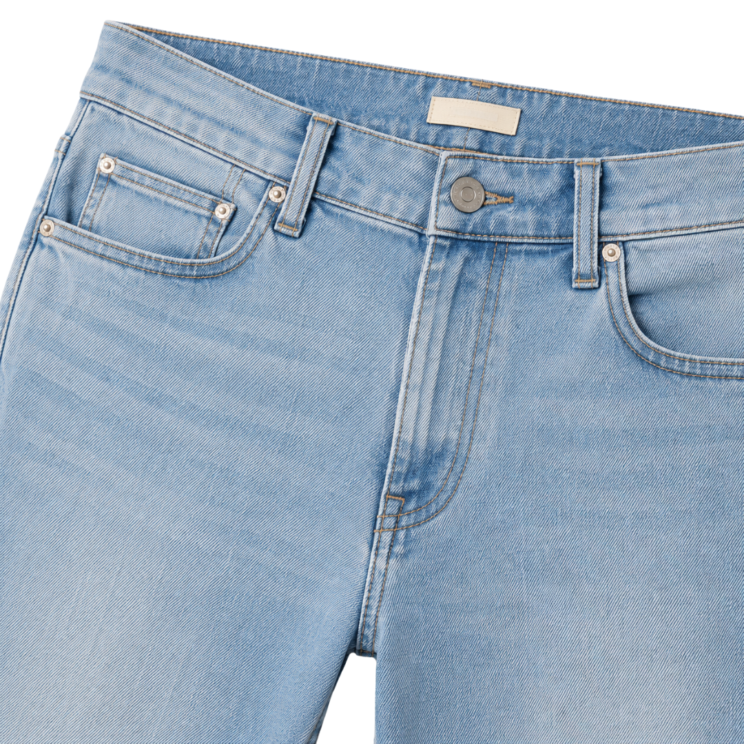 Light Wash Slim Fit Jeans | Zeppitron