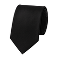Classic Black Silk Tie | Zeppitron