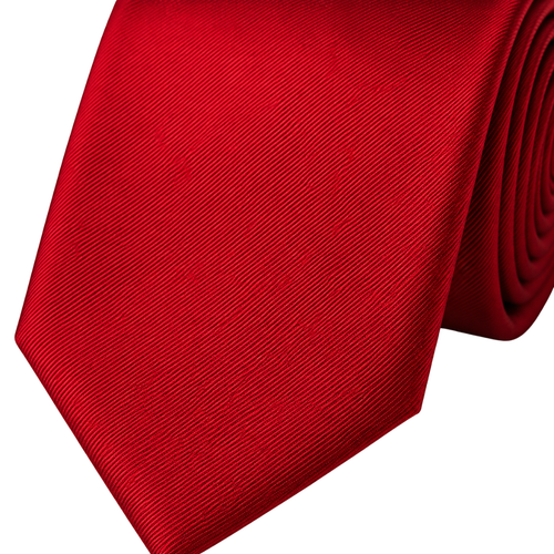 Classic Red Silk Tie | Zeppitron
