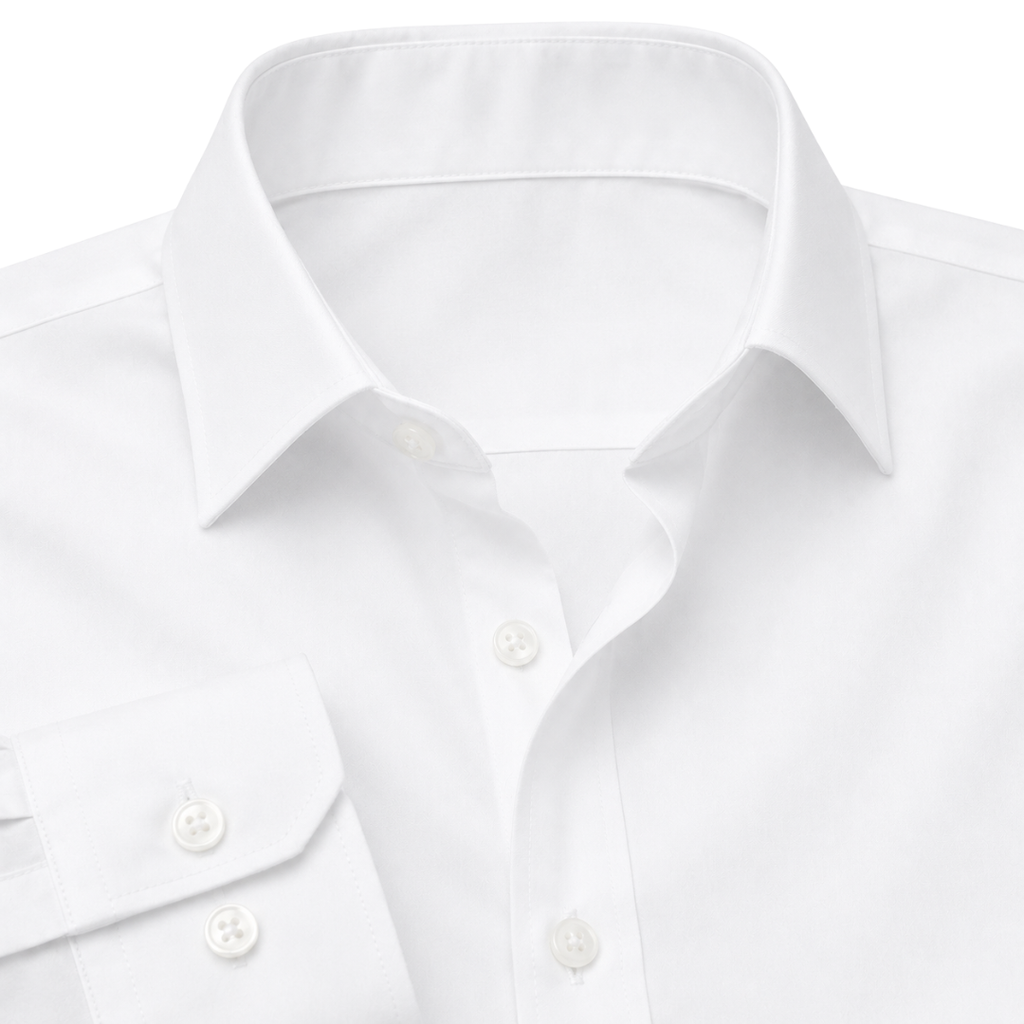 Classic White Dress Shirt | Zeppitron
