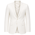 Tailored White Blazer | Zeppitron