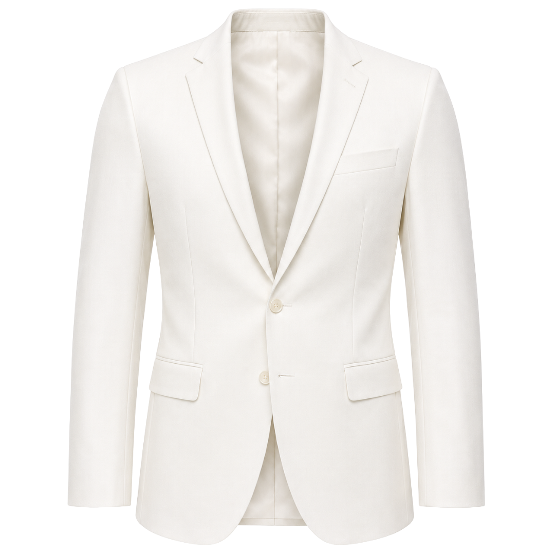 Tailored White Blazer | Zeppitron